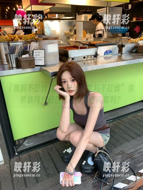 你能相信“黑料不打烊”竟然被网红们自己共享这些内幕吗？